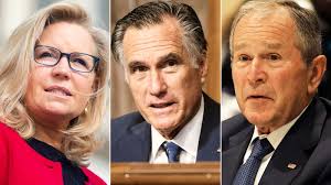 Opinion: I'm a proud progressive who thinks Liz Cheney, Mitt Romney and  George W. Bush are true patriots