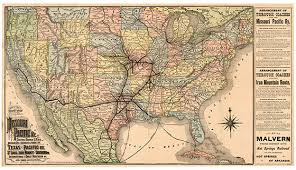 Look up a route map or download weekly timetables for any train, bus, ferry, light rail or coach service. Map Of The Southwest Railway System Bullock Texas State History Museum