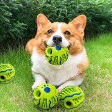 Купить Звуковой мячик для собак Giggle Dog Chew Ball - Игрушки для собак |  Luposan