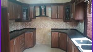 مطبخ المنيوم خشابي درفة دبل Pvc جرانيت اسود جلاكسي Youtube