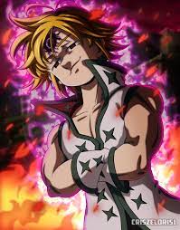 meliodas leader of the ten commandment manga 329 by criszeldris1 on deviantart 絵 七つの大罪 メリダ