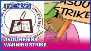 Academic staff union of universities is calling on the federal government to stop plans on reopening of universities as they are. Asuu Begins Two Weeks Warning Strike Youtube