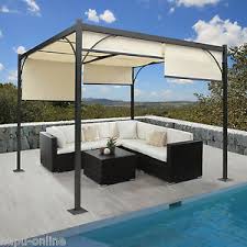 Der hauptvorteil einer markise besteht darin, dass sie flexibel einsetzbar ist und sonnenschutz für terrassen bietet. Alu 3x3 M Pavillon Garten Markise Sonnenschutz Terrassen Uberdachung Sonnensegel Ebay