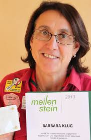 Meilenstein" 2013 für Barbara Klug