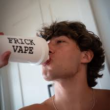 Frick Vape White Shaker Bottle