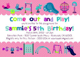 Playground Themed Birthday Party Invitations Printable Etsy In 2020 Birthday Party Invitation Wording Birthday Invitation Card Template Birthday Party Invitations Printable