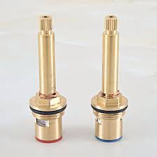 2 Pcs 18mm Brass Replacement Ceramic Disc Tap Valves Cartridges Innards Hot Cold Spares Kitchen Basin Bathroom Accessory Mba503 Faucet Cartridges Aliexpress