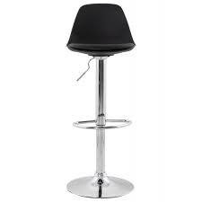 Average height for bar stools. Contemporary Round And Adjustable Bar Stool Robin Black