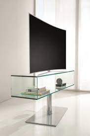 Mobile Tv Girevole In Acciaio Inox E Vetro New York Ideas Group Mobili In Acciaio Mobili Tv Arredamento
