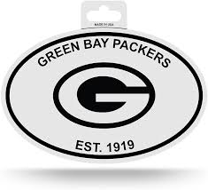 Green bay packers lombardi excellence banner. Amazon Com Nfl Green Bay Packers Black And White Team Logo Oval Sticker Sports Outdoors