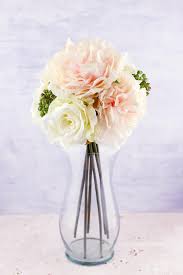 Maybe you would like to learn more about one of these? Blush White Peonies Sedum Silk Peony Rose Bouquet Artificial Fl Save On Crafts