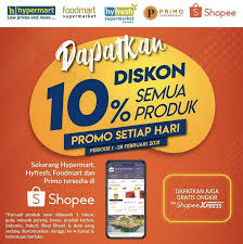 Check spelling or type a new query. Hypermart Promo Diskon 10 Untuk Semua Produk Tersedia Di Hypermart Shopee Promo Dan Diskon Update