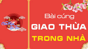 Trong khi đó, lễ cúng giao thừa trong nhà là hướng đến ông bà, tổ tiên, mời những người thân đã khuất ở lại ăn tết cùng con cháu. H1ivffjftllxwm