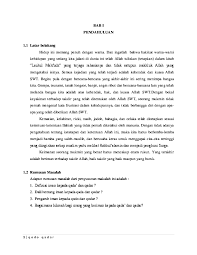 Contoh Artikel Contoh Artikel Qada Dan Qadar