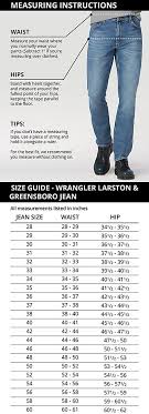 How jean sizes work in the us. Size Charts