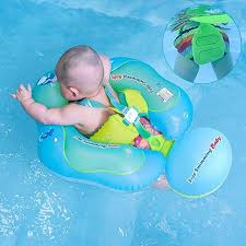 New Upgrade Version Inflatable Baby Swimming Float With Safe Bottom Support And Swim Buoy Floats For Safer Baby Swimming Swimming Pool Accessories Baby Float
