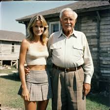 Courtney Thorne Smith Mini Skirt Elderly Man | Stable Diffusion Online