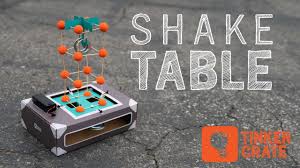 Make A Shake Table Tinker Crate Project Tinker Crate Crates Project Kits