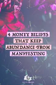 I was watching mamma mia last night (it seems there was a sporting event of some kind taking up the airwaves.) and i was singing along at the top of my lungs with meryl streep and abba: 4 Money Beliefs That Keep Abundance From Manifesting Dwell In Magic
