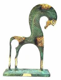 Maybe you would like to learn more about one of these? Ancient Greek Bronze Museum Statue Replica Of A Geometric Era Horse Collectable Ebay
