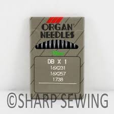 Details About 10 16x257 14 Organ Dbx1 Industrial Sewing Machine Needles 16x231 Dbx1 Juki
