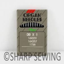 details about 10 16x257 14 organ dbx1 industrial sewing machine needles 16x231 dbx1 juki