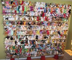 Everyone Had A Beanie Baby Collection At Some Point Id Say This Is Rather Impressive Plu Toy Collection Display Displaying Collections Stuffed Animal Storage