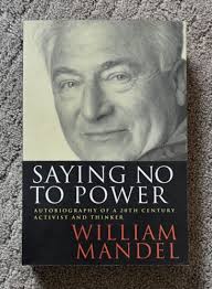 SAYING NO TO POWER by William Mandel Signed 9780887392863| eBay