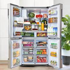 It offers more space than a single door fridge and due to the two separate doors, you can save energy as you have access to individual sections. Pin On The Center Of The Home 3