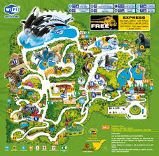 Loro Parque Map Zoo Map Canary Islands Tenerife