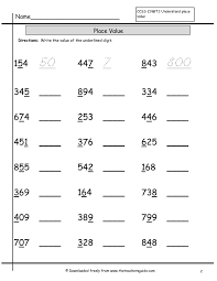 Place Value Worksheets From The Teacher S Guide Place Value Worksheets 2nd Grade Math Worksheets Free Math Worksheets