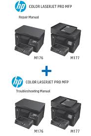 Hp Color Laserjet Pro Mfp M176 M176n M177 M177fw Service Manual Manual Repair Error Code