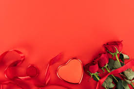 Check spelling or type a new query. Top View Of Heart Shaped Box And Roses Isolated On Red With Copy Space St Valentines Day Concept Free Stock Photo And Image