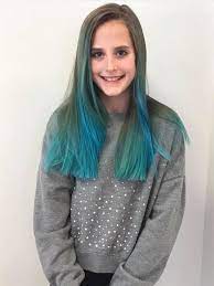 I Pick My Battles With My Tween So Now She Has Blue Hair Her View From Home Blue Hair Hair Color Blue Hair