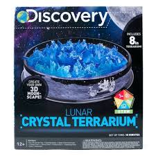 Discovery Kids Lunar Crystal Terrarium Kit In 2020 Terrariums Kits Discovery Kids Crystals