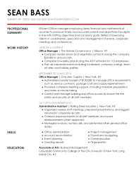 Sample resumes for assistant general manager describe duties such as planning meetings, training and motivating staff, implementing safety procedures, writing reports, maintaining a good relationship with customers, and anticipating business needs. Administrative Resume Examples Tips And Advice Jobhero