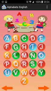 Ariel skelley / getty images an alphabet is made up of the letters of a language, arranged. Learn Alphabet And Numbers 1 To 10 English For Android Apk Download