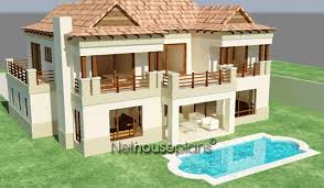 Since it has all the rooms and space that the family needs, each member can have this house features a basement garage which can fit two city cars at once. 3 Bedroom House Plan South African Home Designs Nethouseplansnethouseplans