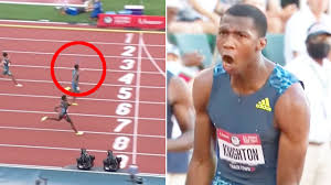 Watch how he devastate the opponents in record timing. Olympics 2021 Teen Freak Breaks Second Usain Bolt Record