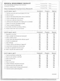 This Checklist Is Organized By Fine And Gross Motor Skills It Begins With Simple Tasks And Progresses To More Complex Skills For Chil Gross Motor Skills Gross Motor Preschool Checklist