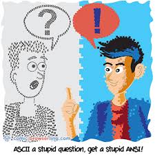 The great thing is that you change the words to personalise the birthday message, including your friends name and age if you like. Ascii Vs Ansi Blog Of Leonid Mamchenkov