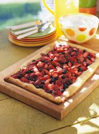 Tarte Rustique Aux Fraises Et Aux Bleuets Ricardo Recipe Ricardo Recipe Berry Tart Food Processor Recipes
