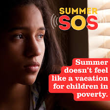 ☀️ It's officially June! Summer is right around the corner, and the  children we serve are more worried than excited. 🙋‍♂️ Thousands of  students who rely