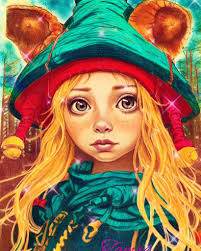 Gorgeous Loui x Using Coloured Pencils By Greg at Gregs art