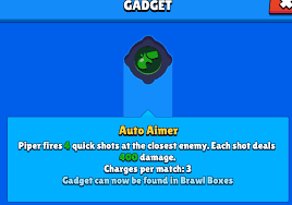 Follow supercell's terms of service. Code Ashbs On Twitter Piper Is One Of The Most Skilled Brawlers In The Game Why Does She Have A Terrible Gadget Called Auto Aimer It Is Very Offensive To Her