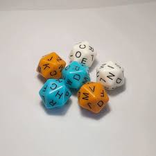 Excellent as a companion to the games in our . Free Shipping New Exclusive High Quality 2pcs 20 Sided D20 English Letters Alphabet Dice For Boardgame Accessories Dice D20 D20 Dicehigh Quality Dice Aliexpress