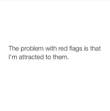 The Problem With Red Flags Is That I M Attractive To Them Sarcastic Quotes Funny Red Flag Quotes Instagram Quotes Captions