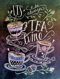 'tea time' previews the oscars. Es Ist Immer Tea Time Retro Metall Aluminium Schild Cafe Restaurant Kuche Ebay