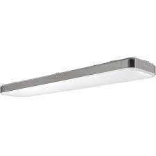Model #fmmcl 24 840 pir m4. Hampton Bay 48 In X 10 In Rectangle Led Flush Mount Ceiling Light With Wide Brushed Nickel Border Dimmable 3000 Lumens 4000k 54607141 The Home Depot
