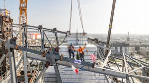 California Science Center Reaches A Major Construction Milestone For The  Future Samuel Oschin Air & Space Center With Topping Out Ceremony | The  California Science Center